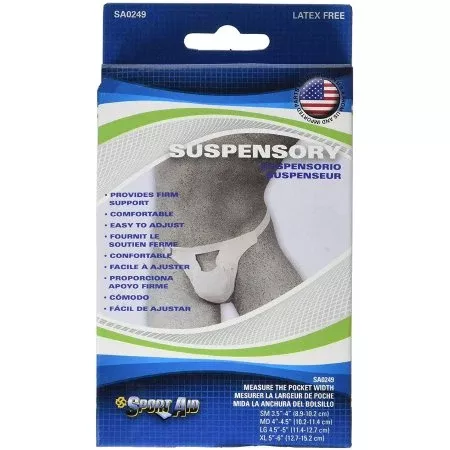 Scott Specialties Suspensory Sport-Aid™ Medium White - M-697329-4884 - Each