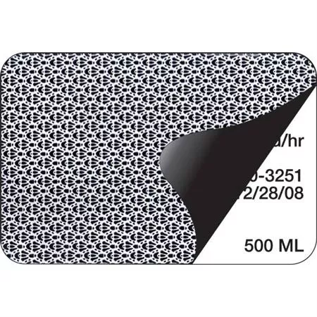 Secure-Block Labels 4"W x 2"H