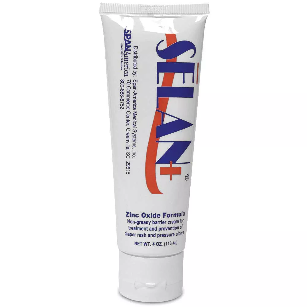 Selan+ Zinc Oxide Barrier Cream, 4 oz