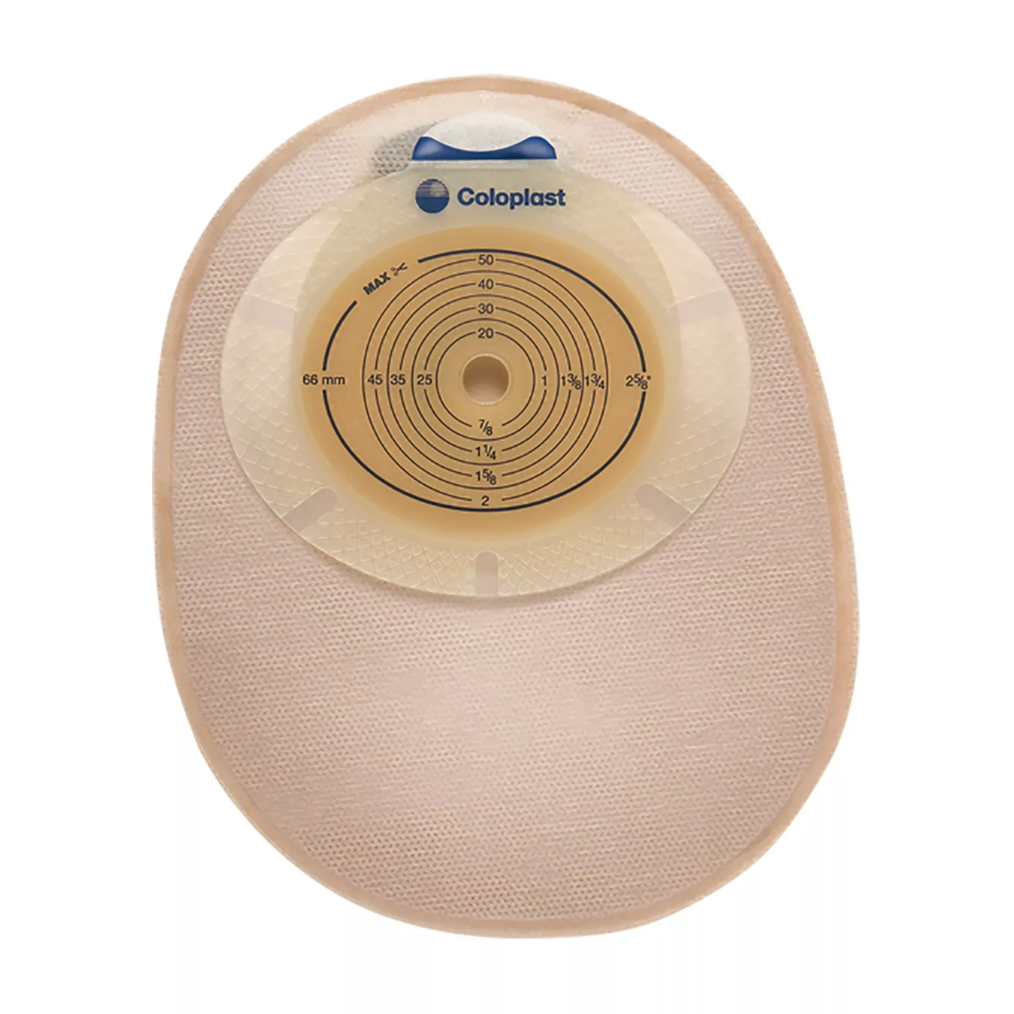 SenSura Flat 1-Piece Closed End Opaque Ostomy Pouch, 10 – 76mm Stomas