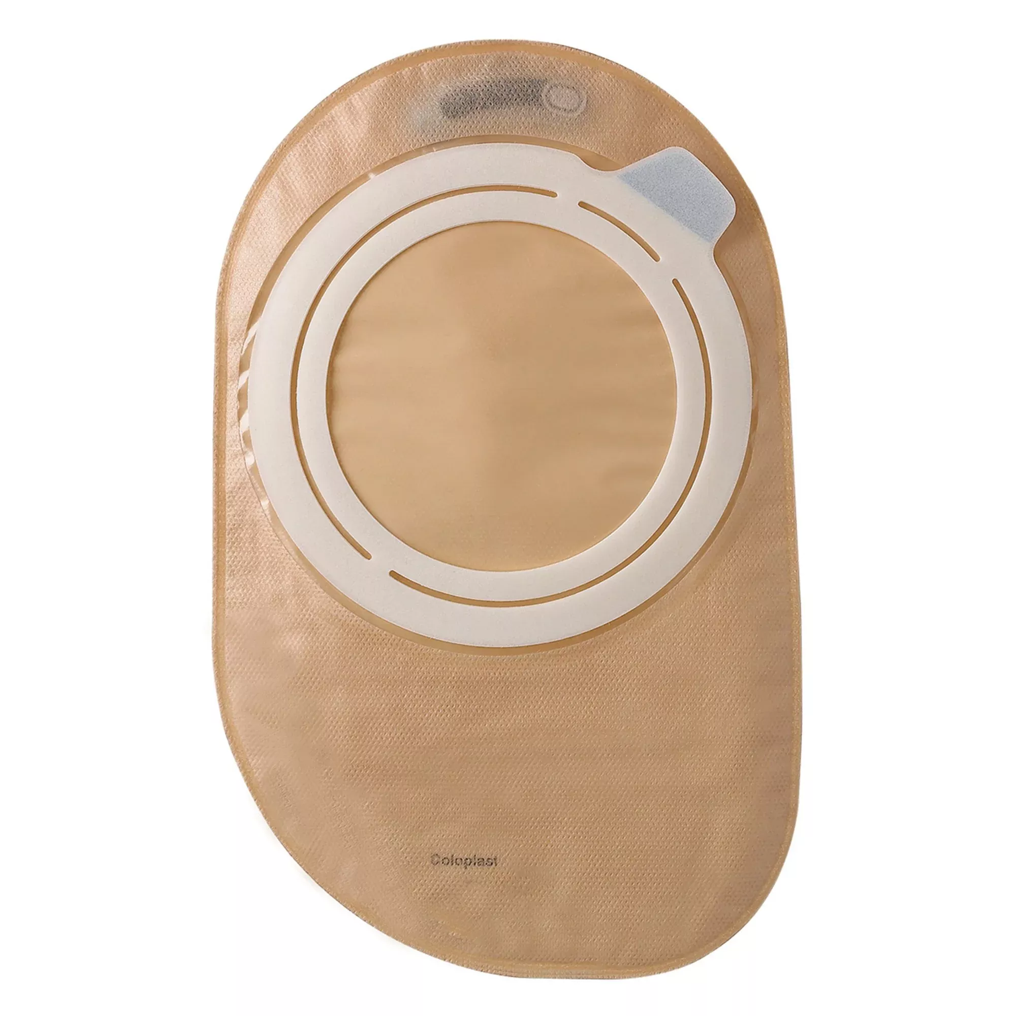 SenSura Flex 2-Piece Closed End Opaque Ostomy Pouch, Red Match