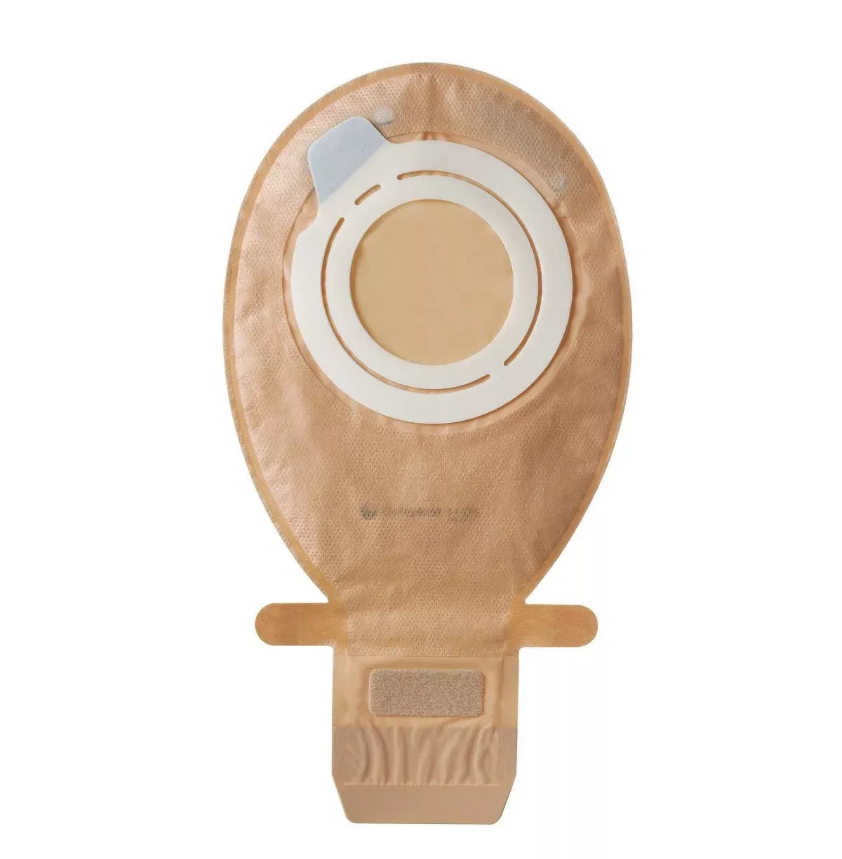 SenSura Flex 2-Piece Transparent Ostomy Pouch, Gray Match