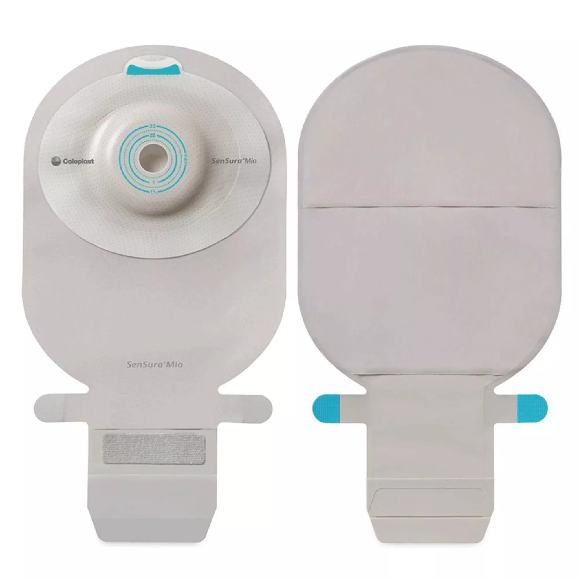SenSura Mio Flat Opaque Ostomy Pouch, 32mm Stoma