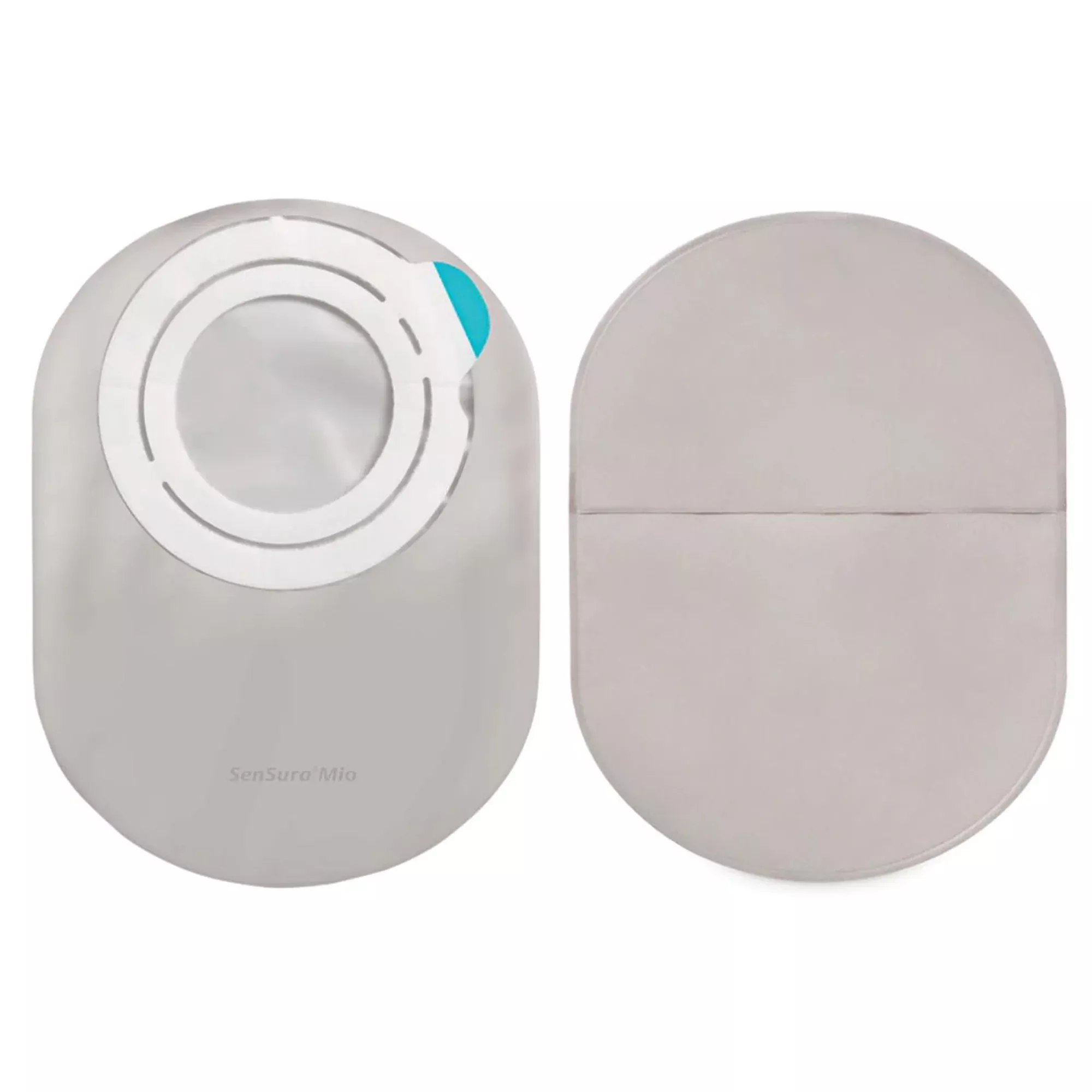SenSura Mio Flex 2-Piece Transparent Ostomy Pouch, Red Match