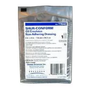 Shur-Conform Oil Emulsion impregnated dressing 3" x 16"