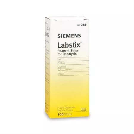 Siemens Labstix Reagent Strips Rapid Test Labstix Reagent Strips, CLIA Waived