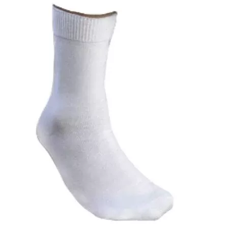 Silipos Arthritic / Diabetic Gel Socks Silipos Gel Sock™ Crew Medium White Closed Toe - M-491937-429 - Pack of 1