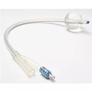 Silkomed 2-Way 100% Silicone Foley Catheter 16 Fr 30 cc