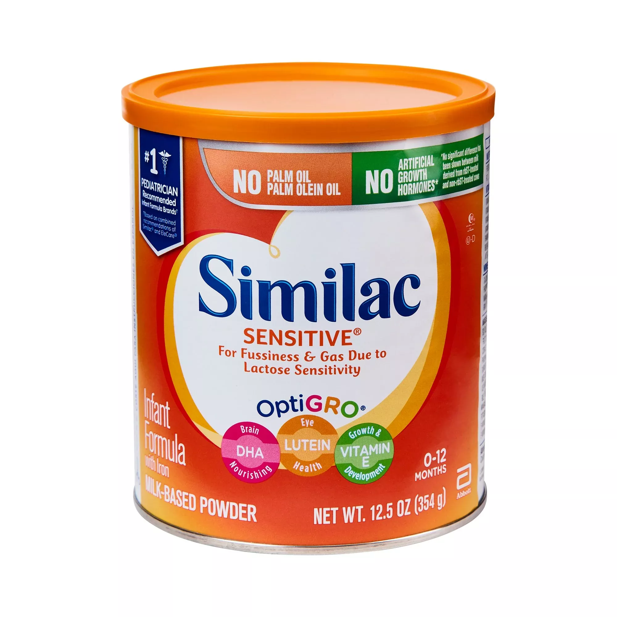 Similac Sensitive Powder Infant Formula, 12-ounce can