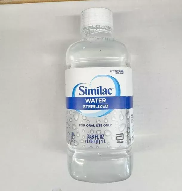 Similac Sterile Water Ready to Use 1 Liter | Abbott 58037