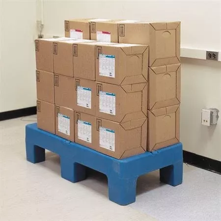 Single Cubitainer Rack Medium - 12"W x 48"L x 8"H - 1000lb weight capacity