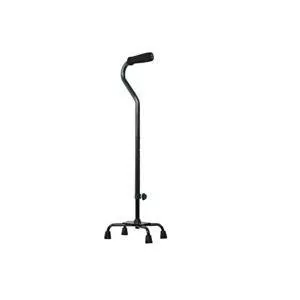 Small Base Quad Cane, Green Gray Pebble