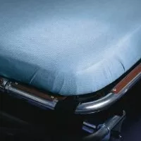 Snug-Fit Blue Stretcher Sheet, 40 x 89 Inch