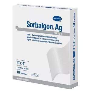 Sorbalgon Ag Dressing 4" x 4"