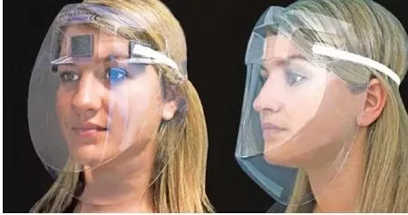 Southmedic Wraparound Face Shield Better Shield™ One Size Fits Most Full Length Ventilated Reusable NonSterile - M-958054-1277 - Box of 1