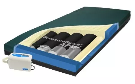Span America Bed Mattress System PressureGuard APM2 Alternating Pressure / Lateral Rotation 35 X 80 X 9 Inch - M-571544-530 - Each