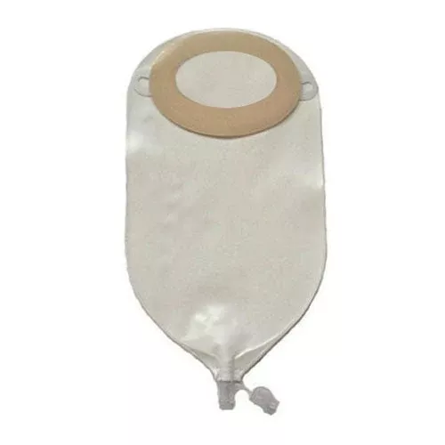 Special Nu-Flex Barrier Drainable Pouch Trim-To-Fit Oval A Vertical Shield With Urinary Connectors