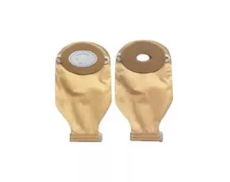 Special Oval B Drain Pouch 7/8" x 1-1/8" Opening Convex Bottom Only Roll-Up