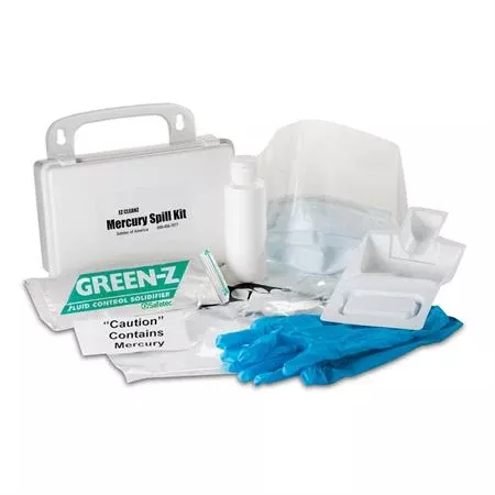 Spill Kit Mercury Spill Clean Up Kit - Hard Case