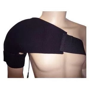 Sport Shoulder Conductive Garment With (4) 2" x 3" Fabric Electrodes, Universal