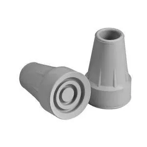 Standard Crutch Tip, 7/8", Gray