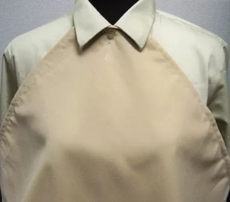 Standard Textile Bib Avila Button Hole Closrue Reusable 100% Polyester - M-729195-1245 - Dozzen2