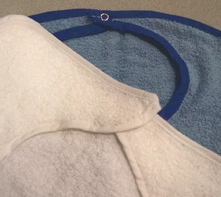 Standard Textile Bib Hook and Loop Closure Reusable Terry Cloth - M-701691-330 - Dozzen2