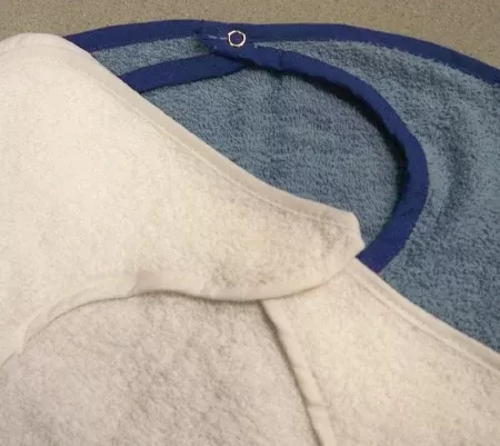 Standard Textile Bib Tie Closure Reusable Terry Cloth - M-649658-1789 - Dozzen2