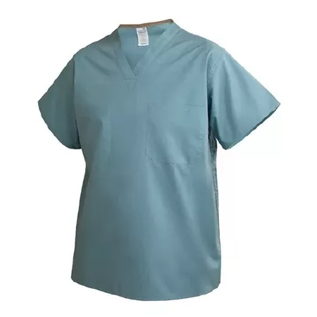 Standard Textile Scrub Shirt 4X-Large Misty - M-1013435-4268 - Dozzen2