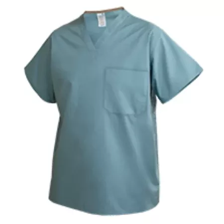 Standard Textile Scrub Shirt Small Hunter Green Unisex - M-1044937-763 - Each