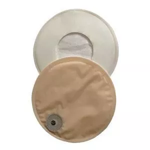 Stoma Cap with Hydrocolloid Collar