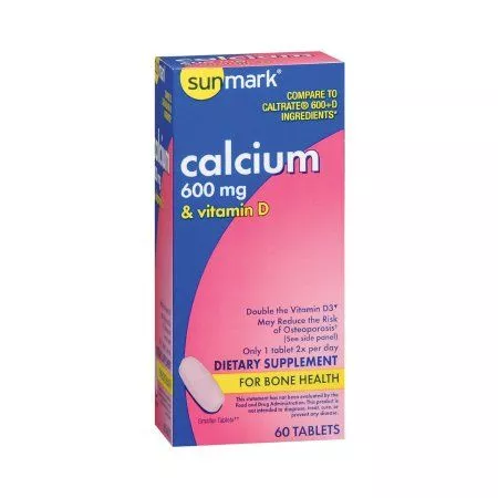 Sunmark Calcium and Vitamin Dietary Supplement