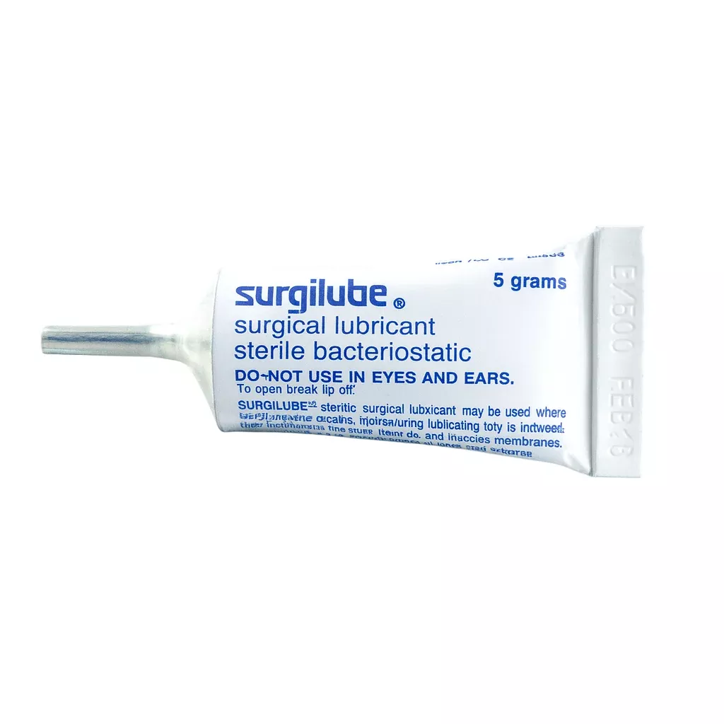 Surgilube Surgical Lubricant, Sterile 5g Tube