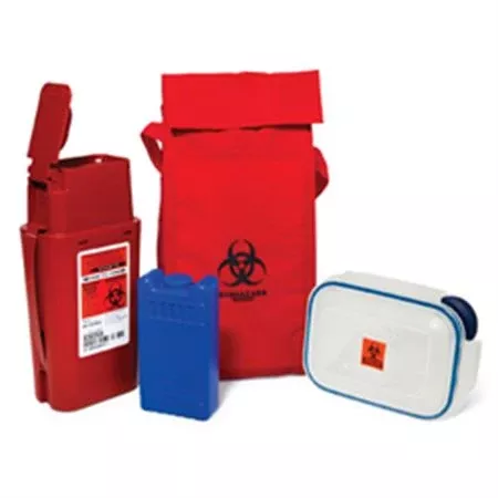 Syringe and Sample Mini Transport Tote Syringe and Sample Mini Transport