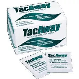 Tacaway Adhesive Remover Wipe, Non-Acetone