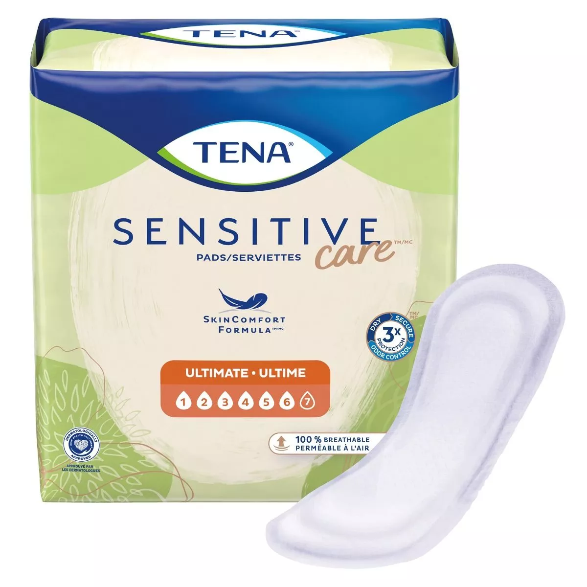 TENA Sensitive Care Ultimate Bladder Control Pads - Heavy Absorbency