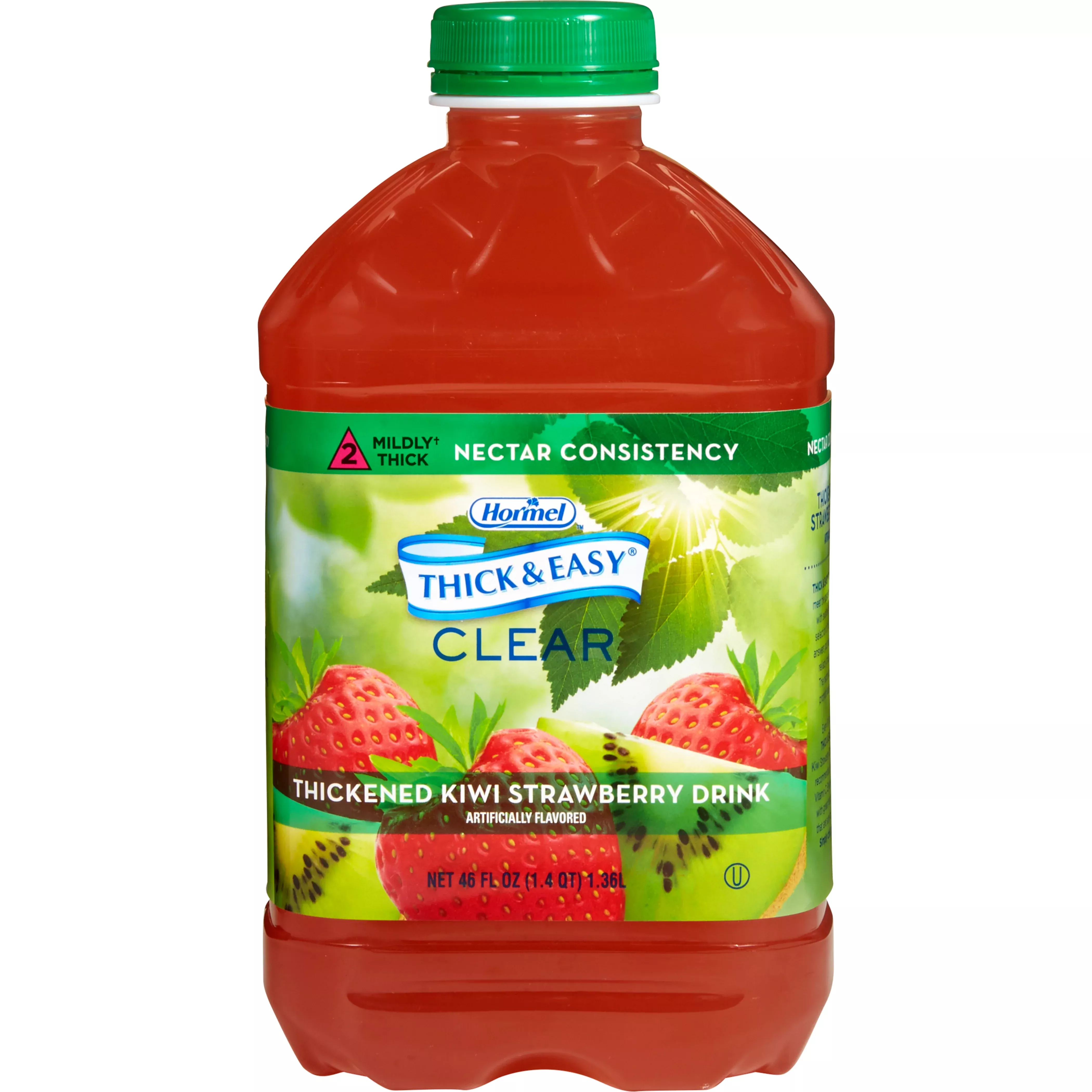 Thick & Easy Clear Nectar Consistency Kiwi Strawberry Thickened Beverage