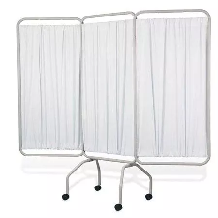 Three Panel Privacy Screen Three-Panel Folding Privacy Screen - 82"W x 69"H