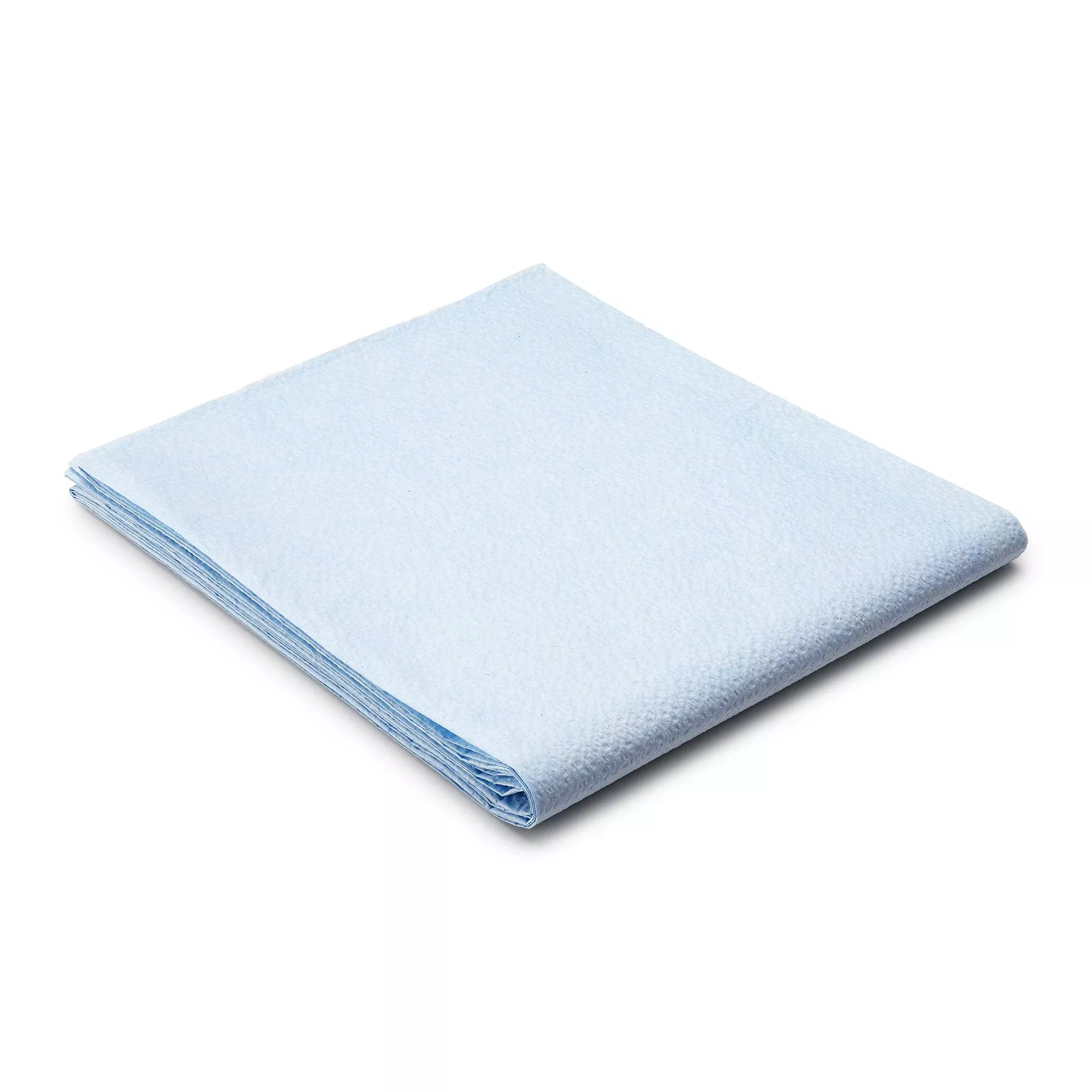 Tidi Everyday Blue Flat Stretcher Sheet, 40 x 90 Inch 50/Case 980928