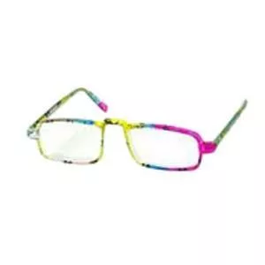 Today's Optical Half Eye Reading Glass +3.00 Power, Plastic. Tortoise