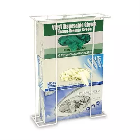 Top-Loading Wire Triple Glove Box Holder Top Loading Wire Triple Glove Box Holder