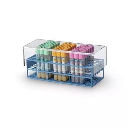 Tube Rack Cover Single Rack - 4.25"W x 10"L x 2.75"H