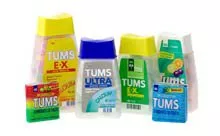 Tums Ultra Strength 1000 Antacid Chewable Tablets Assorted Berries