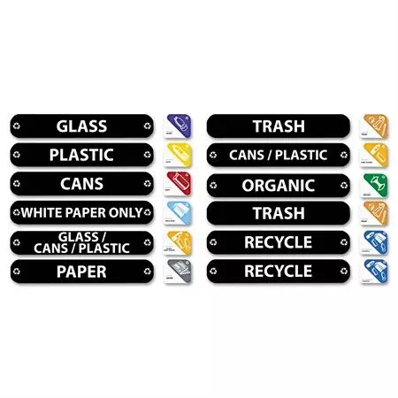 Untouchable Recycling System Untouchable Top - Slot Opening for Recyclables