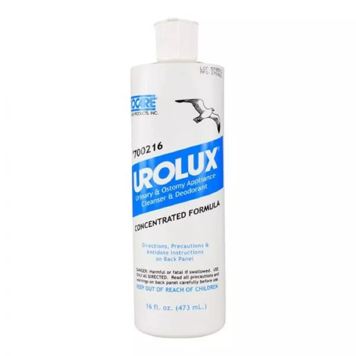 Urolux Ostomy Appliance Cleanser and Deodrant 16 oz