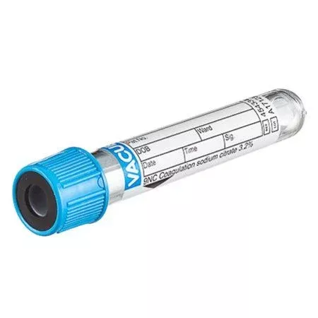 Vacuette 9NC Coagulation 3.2% Sodium Citrate Tubes - 3.0 mL - 454334