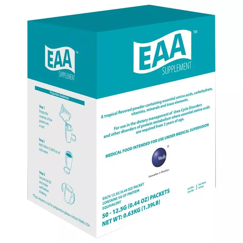 Vitaflow EAA Supplement 12.5g Sachet, Tropical Flavor