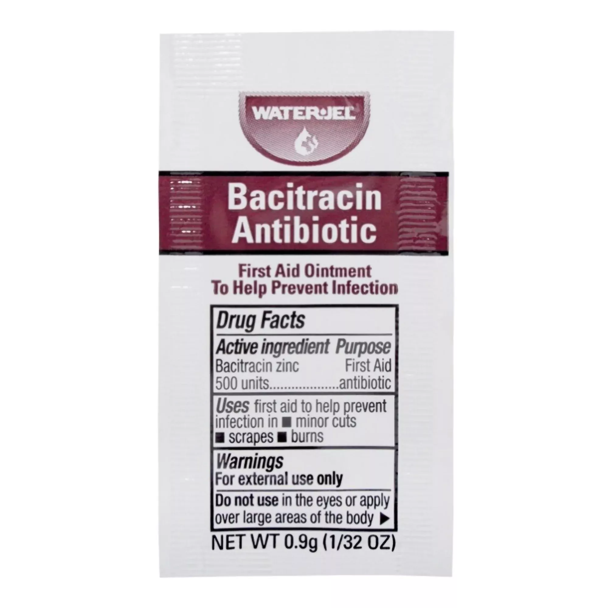 Water Jel Bacitracin Zinc First Aid Antibiotic