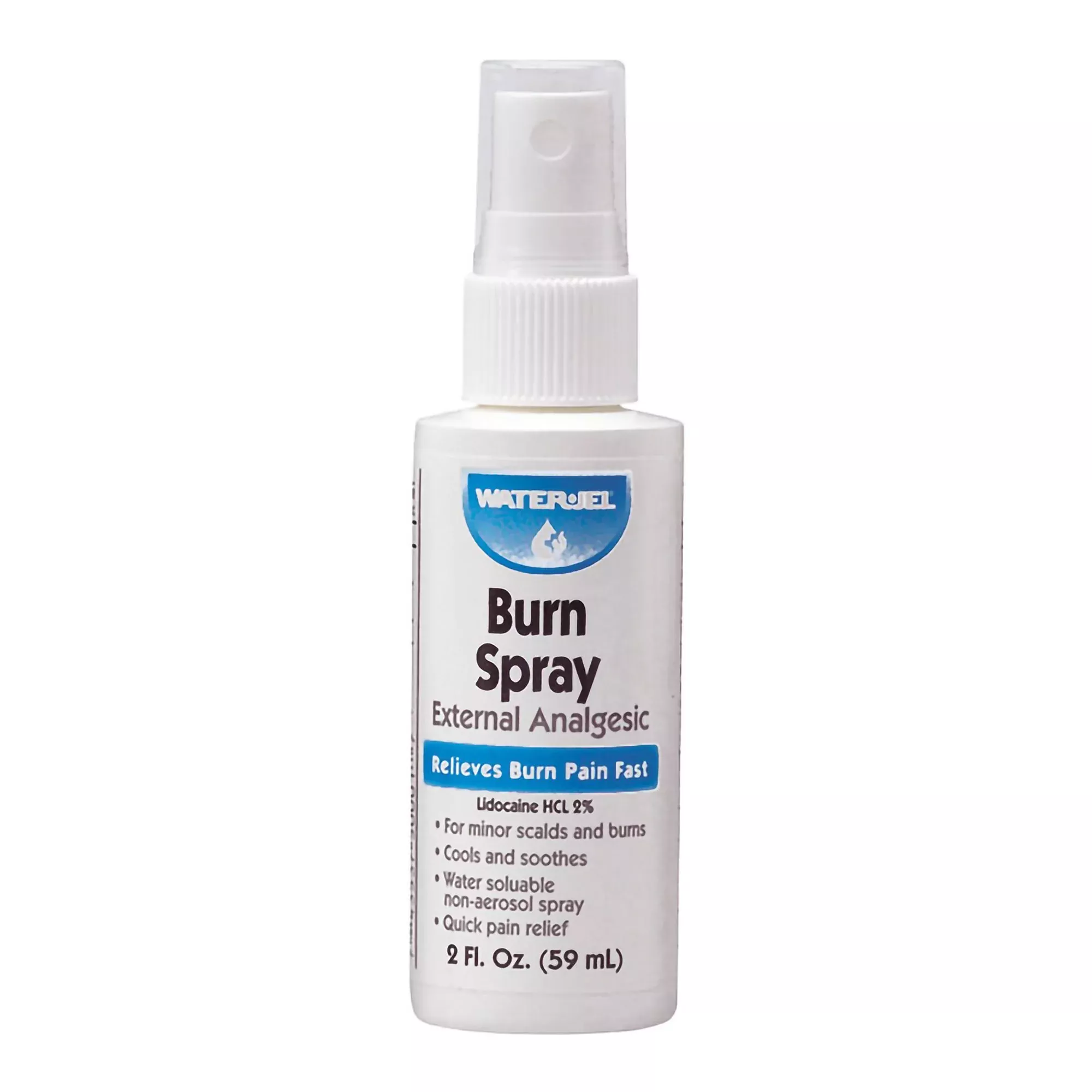 Water Jel Lidocaine Burn Relief, 2-ounce spray bottle