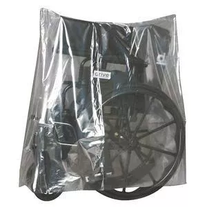 Wheelchair/Walker/Commode Equipment Covers, Clear,150 Per Roll